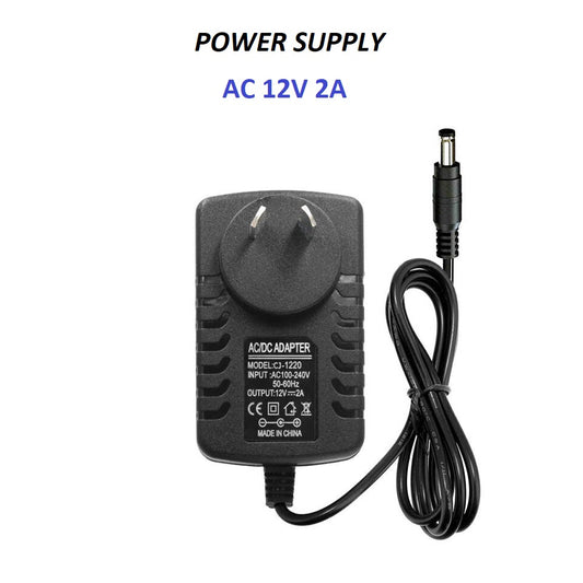 12V 2A DC Universal Power Adapter