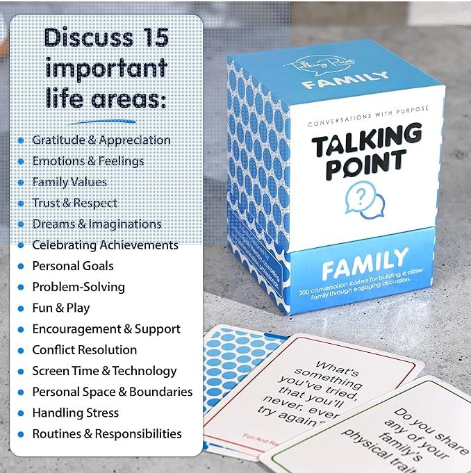 Meaningful Talking Points Card Games. Party Board Game suitable for Family's