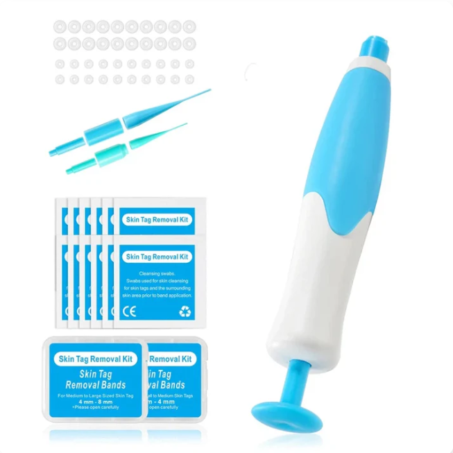 Double Headed Pen Set Auto Skin Tag Remover Kit
