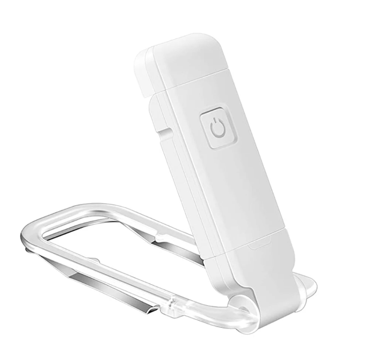 Reading Book Light USB Rechargeable Folding Portable Eye Protection 3 Light Colors Adjustable Brightness Night Lamp