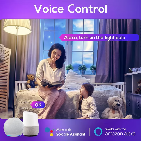 Smart Bulb with Bluetooth and Wifi (Bayonet fitting)