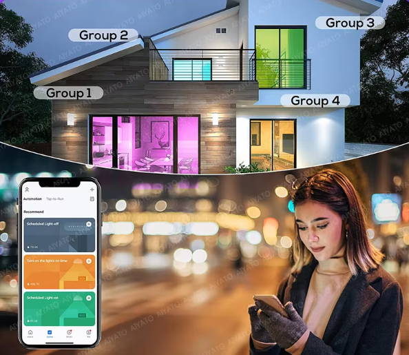 Smart Bulb with Bluetooth and Wifi (Bayonet fitting)