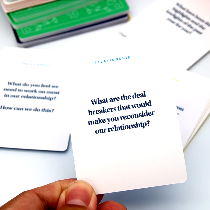 BestSelf Talking Cards: Intimacy, Date Deck, Little Talk, Ice Breaker Starter and Ice Breaker Deeper Talk