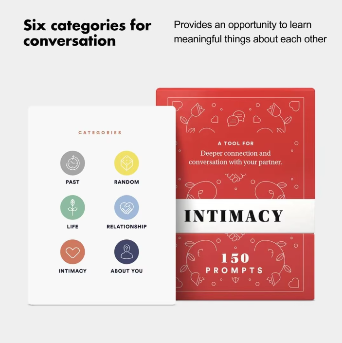 BestSelf Talking Cards: Intimacy, Date Deck, Little Talk, Ice Breaker Starter and Ice Breaker Deeper Talk