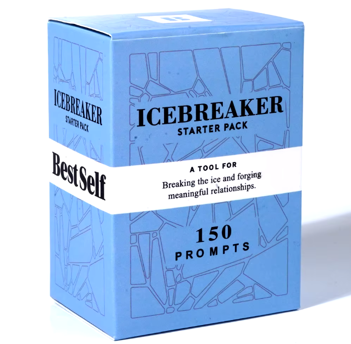 BestSelf Talking Cards: Intimacy, Date Deck, Little Talk, Ice Breaker Starter and Ice Breaker Deeper Talk