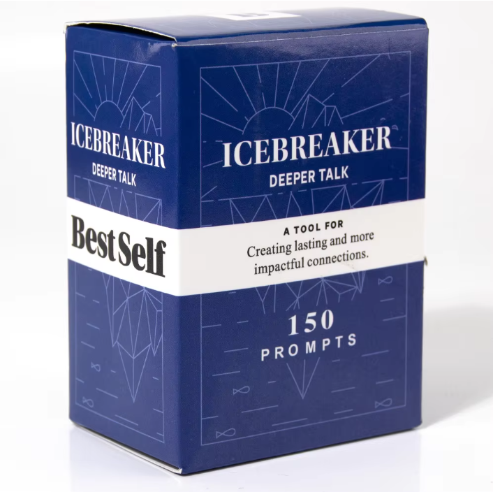 BestSelf Talking Cards: Intimacy, Date Deck, Little Talk, Ice Breaker Starter and Ice Breaker Deeper Talk