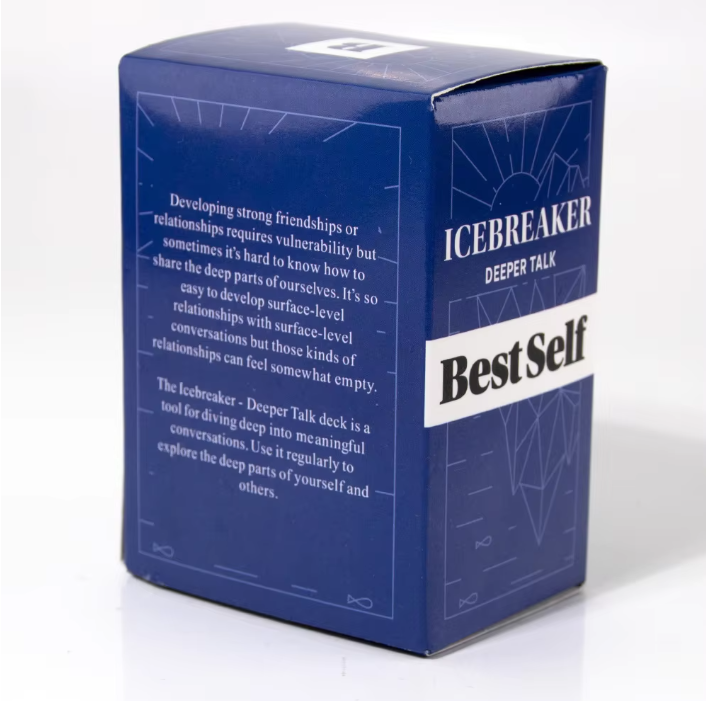 BestSelf Talking Cards: Intimacy, Date Deck, Little Talk, Ice Breaker Starter and Ice Breaker Deeper Talk