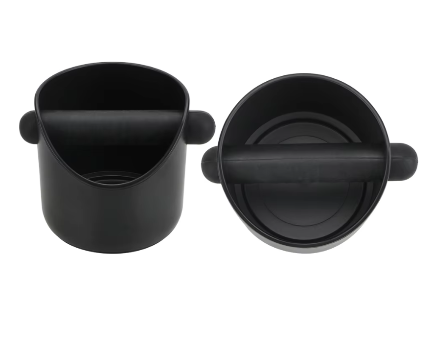 Coffee Knock Box Anti Slip Shock-absorbent Coffee Grind Dump Coffee Grind Knock Espresso Grind Dump Waste Bin Cafe For Barista