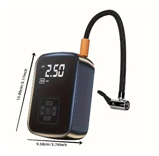 Car Tyre Pump Wireless Air Compressor Air Pump Electric for Motorcycle Bicycle Boat Car Auto
