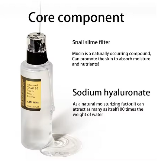 Snail Mucin 96% Essence – Korean Skincare Serum for Hydration, Repair, Brightening & Anti-Aging