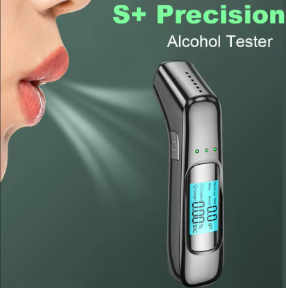 Portable Digital Breathalyzer – Professional Alcohol Tester with LCD Display for Car & Personal Use