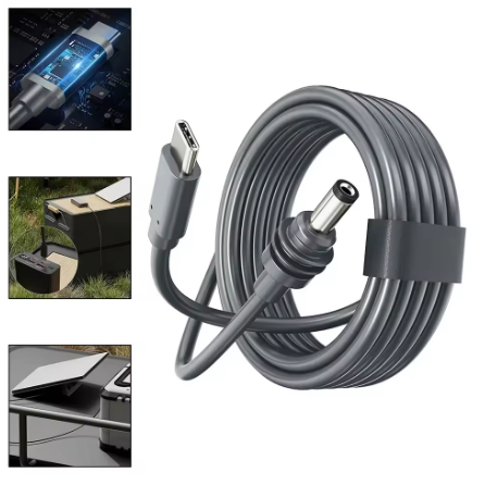 Waterproof USB-C to DC Power Cable for Starlink Mini 10M Length, Overload & Short Circuit Protection (SPX MINI Compatible)