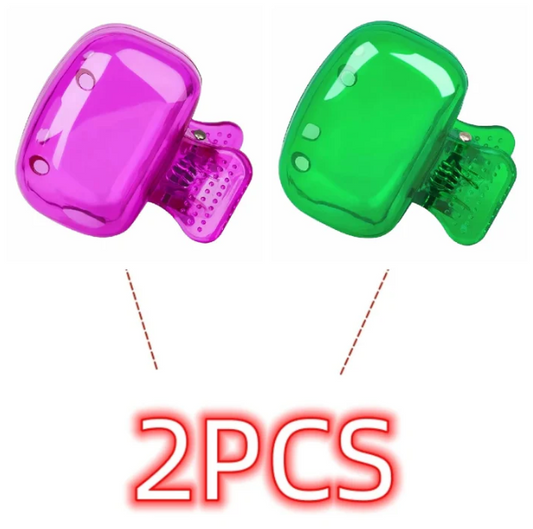 2PC Travel Toothbrush Head Cover – Portable Protective Cap Case for Manual & Electric Brushes