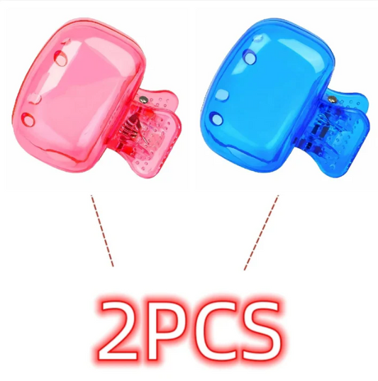2PC Travel Toothbrush Head Cover – Portable Protective Cap Case for Manual & Electric Brushes