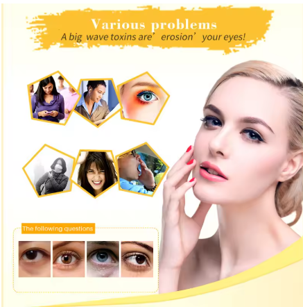 10 Pairs Gold Collagen Under Eye Masks – Nourishing, Hydrating & Anti-Wrinkle Patches