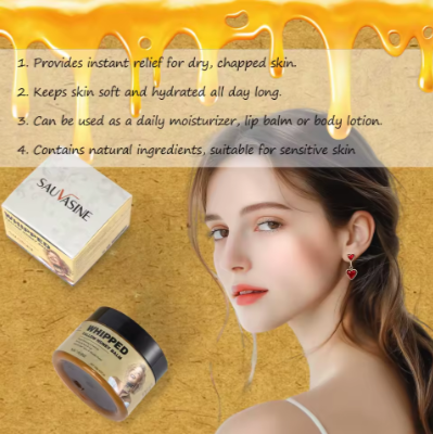 Suavasine Aqua-Based Whipped Tallow & Honey Cleansing Balm – Hydrating Cream for Dry Skin Relief