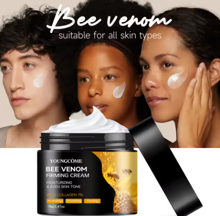 Premium Bee Venom Face & Neck Cream – Collagen Boosting, Firming & Hydrating Natural Moisturizer for Sensitive Skin