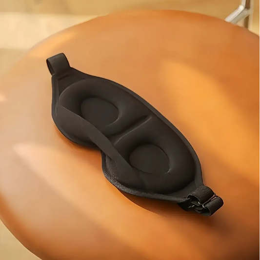 3D Contoured Eye Mask for Sleeping – Breathable, Light-Blocking Sleep Mask for Adults & Teens, Relieves Fatigue