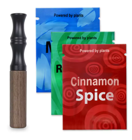 Nicotine-Free Wooden Quit Smoking Inhaler β Smokeless Flavored Aromatherapy Stick