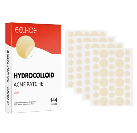 144 Pcs Acne Pimple Patches – Invisible Healing Spot Stickers