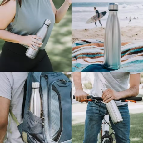 Secret Stash Water Bottle – 750ml Diversion Safe with Hidden Pill & Cash Storage