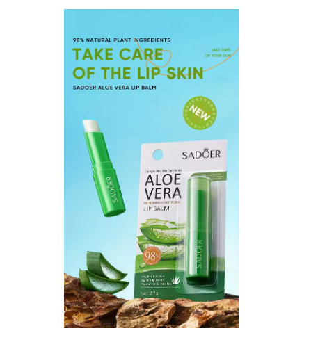 Aloe Lip Balm – Nourishing, Hydrating & Repairing Care