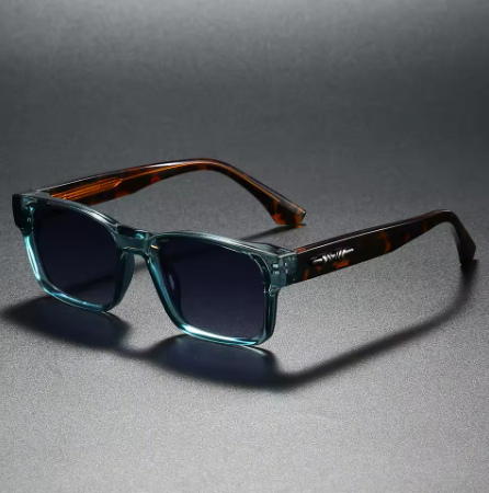 Square Polarized Sunglasses for Men & Women – Metal Core UV400 Travel, Beach & Outdoor Eyewear
