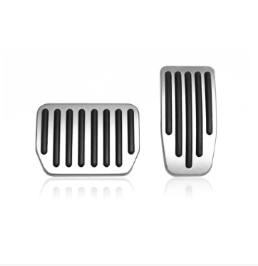 Tesla Model 3 Highland & Model Y Performance Pedal Covers – Non-Slip Aluminum Accelerator, Brake & Foot Rest Pedal Pad Set Accessories