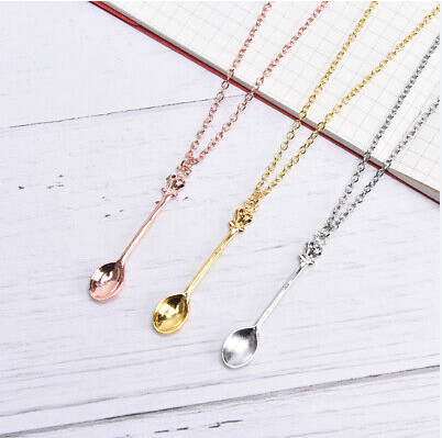 Tiny Spoon Mini Crown Pendant Festival Gift