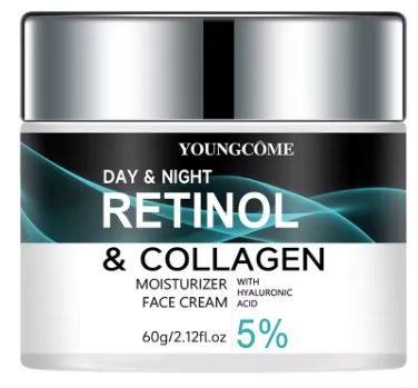 60g Retinol Cream by YOUNGCOME-  Anti-Aging Moisturizer for Firm, Radiant Skin
