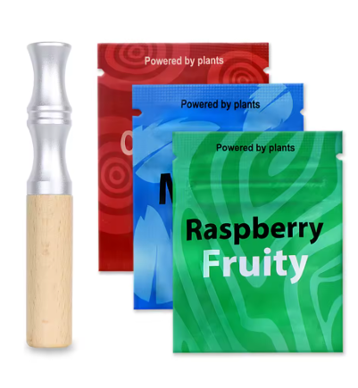 Nicotine-Free Wooden Quit Smoking Inhaler β Smokeless Flavored Aromatherapy Stick