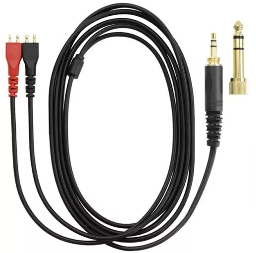 Replacement Audio Cable compatible with Sennheiser HD25 HD25-1 HD25-1 II HD25-C HD25-13 HD 25 HD600 HD650 Headphones