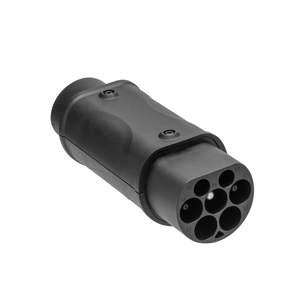 32A Type 2 to Type 1 EV Adapter (EVSE)