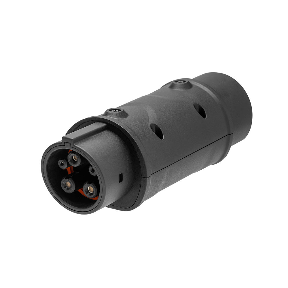 32A Type 2 to Type 1 EV Adapter (EVSE)