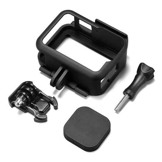 Compatible GoPro Frame and Lens cap for Hero 9. 10 Black