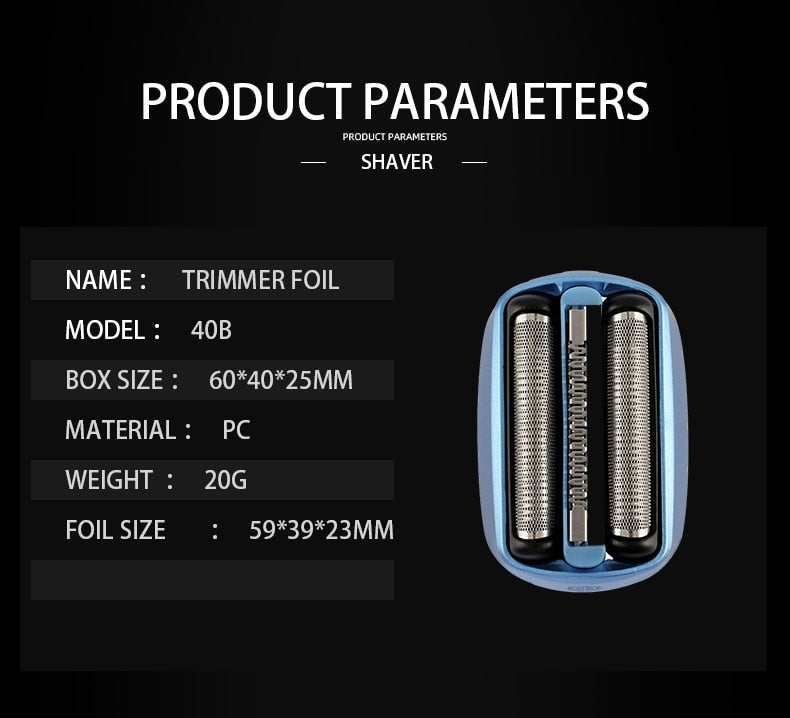 Shaver Replacement Head Braun CoolTec