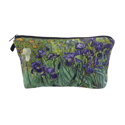 Van Gogh Starry Night Cosmetic Organizer Bag – Women’s Makeup & Travel Pouch / Multifunction Pencil Case