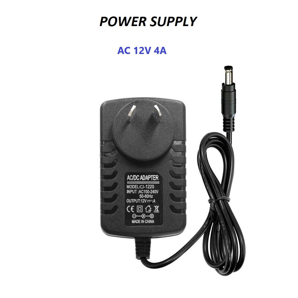 12V 4A DC Universal Power Adapter (centre positive)