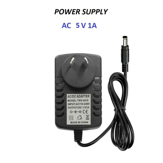 5V 1A Power Supply Cable – USB Charging Adapter Cord for Small Electronics & Devices