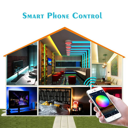 Smart Wifi LED Strip Controller RGB/RGBW - Google Home / Alexa compatible
