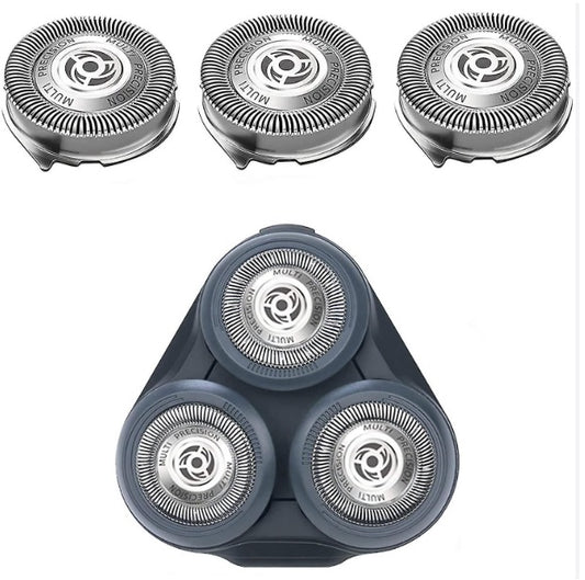 3 Pack - Razor Replacement Heads compatible with Philips Norelco Electric Shaver SH50 / HQ8