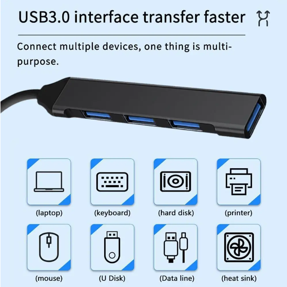 4 Port Usb Hub 3.0