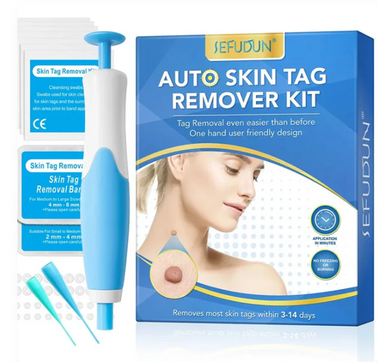 Double Headed Pen Set Auto Skin Tag Remover Kit