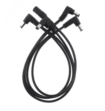 Guitar Cables 4 Ways Guitar Effect Pedal Daisy Chain Copper Wire Power Supply Cable Splitter