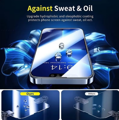 Screen Protector for IPhone 16, 16 Pro, 16 Pro Max 3 Piece Pack Tempered Glass
