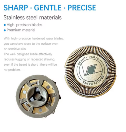 SH71 Replacement Shaving Heads for Philips Norelco Shaver Series 7000 and Angular-Shaped Series 5000, SH71/52
