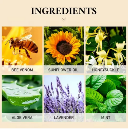 Premium Bee Venom Face & Neck Cream – Collagen Boosting, Firming & Hydrating Natural Moisturizer for Sensitive Skin