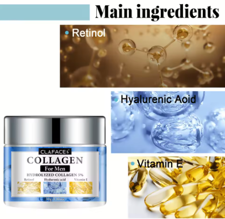 Men’s Retinol Anti-Wrinkle Face & Neck Cream – Firming, Moisturizing & Skin Renewal Treatment