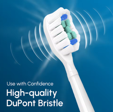 Replacement Toothbrush Heads for Philips Sonicare – Compatible with 1100, 2100, 4100, 5100, 5300, 6100 & 7500 Electric Toothbrushes