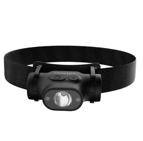Philips LED Headlamp with Motion Sensor – Type-C Rechargeable Headlight for Camping, Fishing & Outdoor Use
